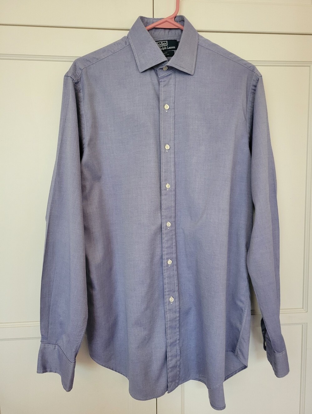 Vintage Polo Ralph Lauren Regent Classic Fit Size Medium Blue Shirt